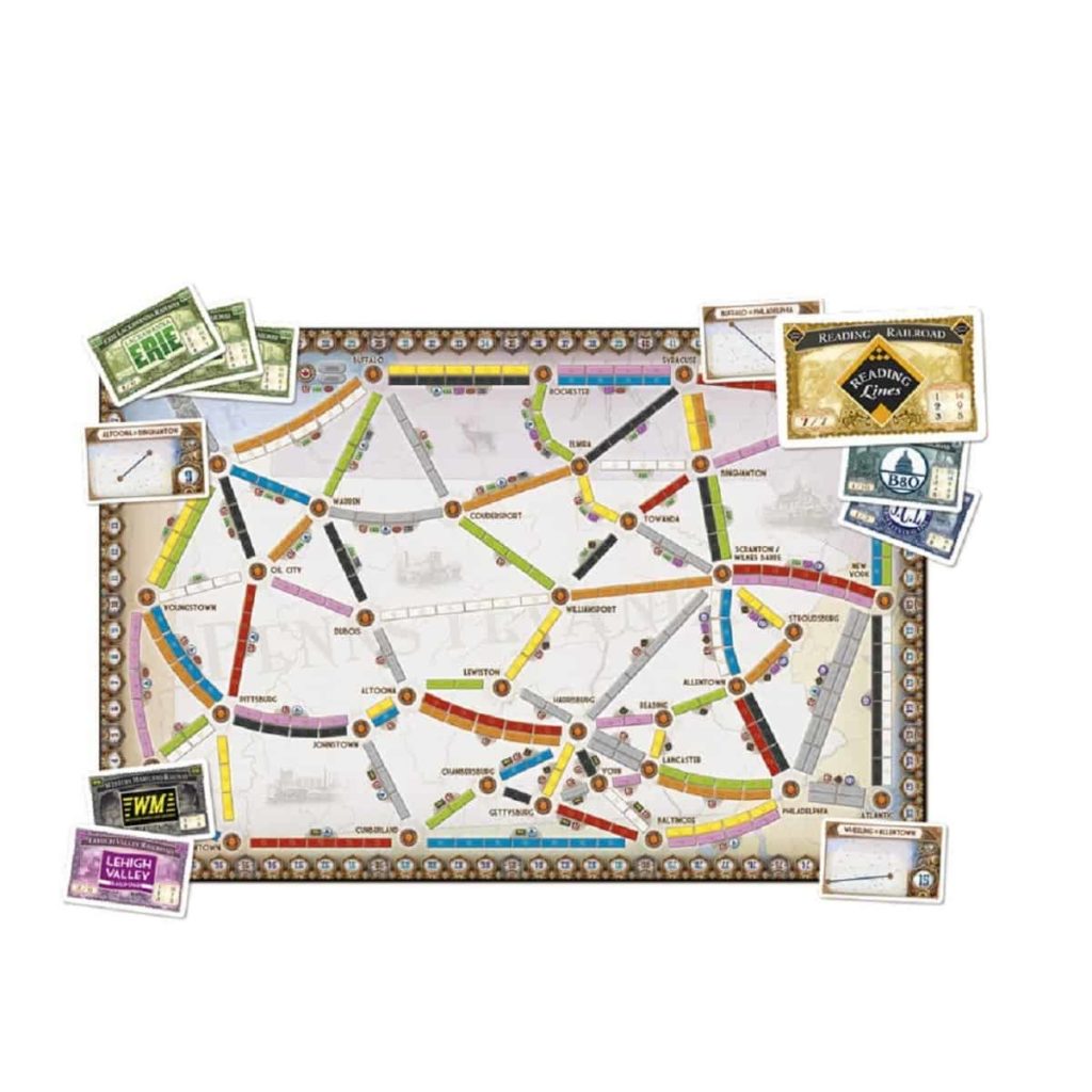 Ticket to ride правила на русском с картинками