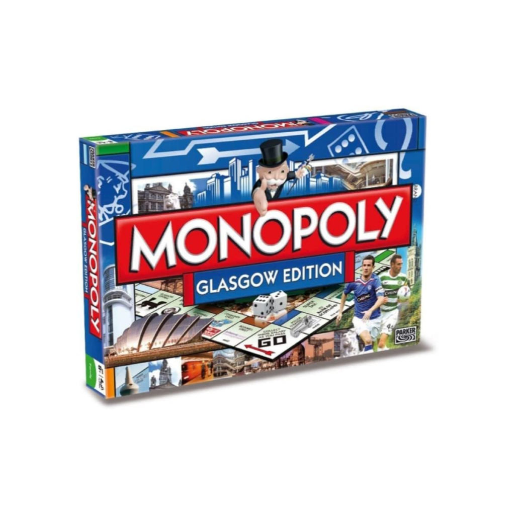 Winning Moves Glasgow Monopoly Board Game DIMANT